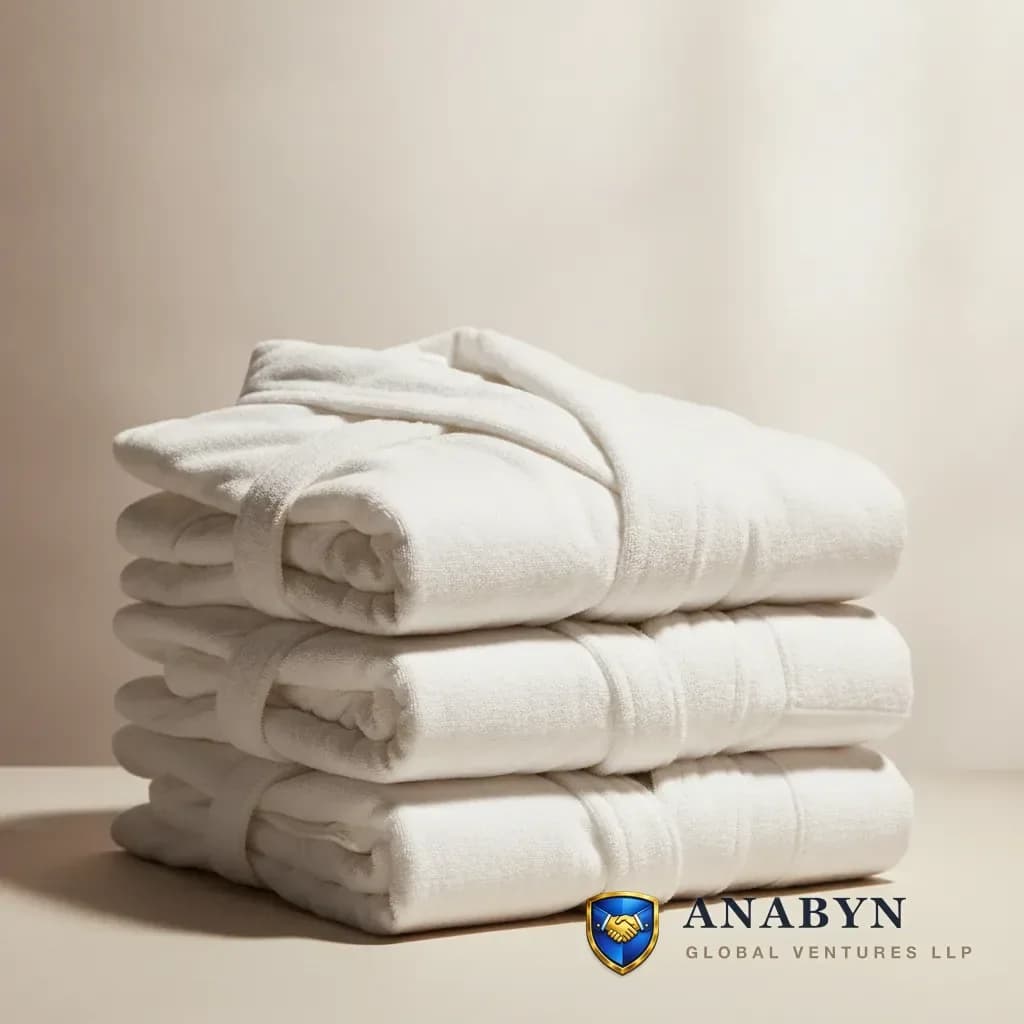 Anabyn Terry bathrobe — Stacked