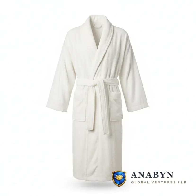 Terry bathrobe - hotel-grade luxury