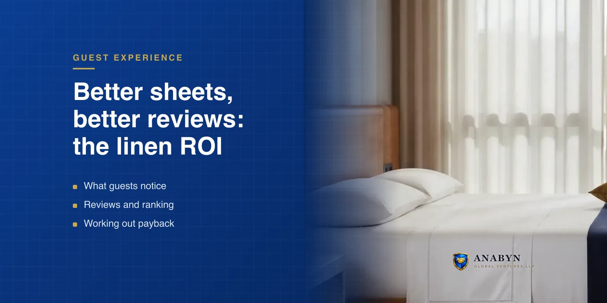 Linen ROI: How Quality Bed Sheets Improve Guest Reviews
