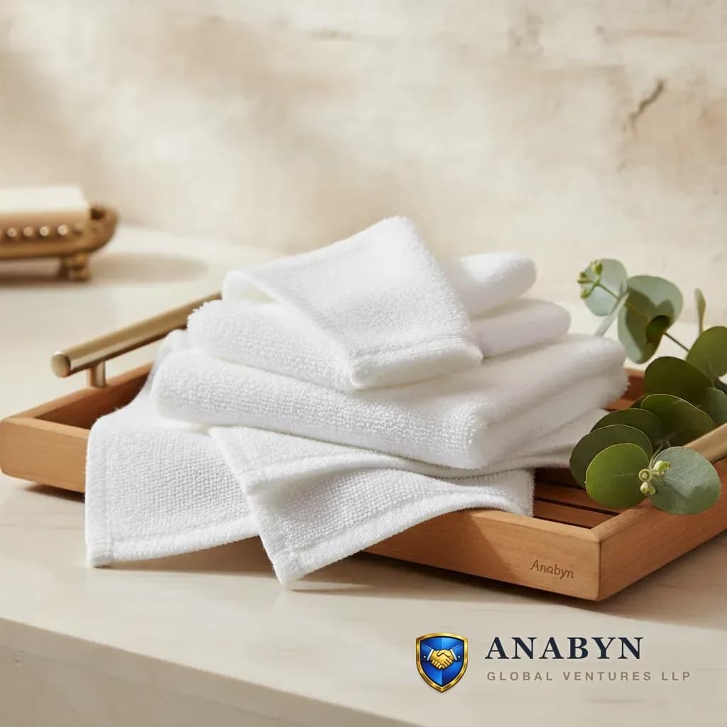 Anabyn face towels supplied in bulk to hotels in Lagos, Nigeria