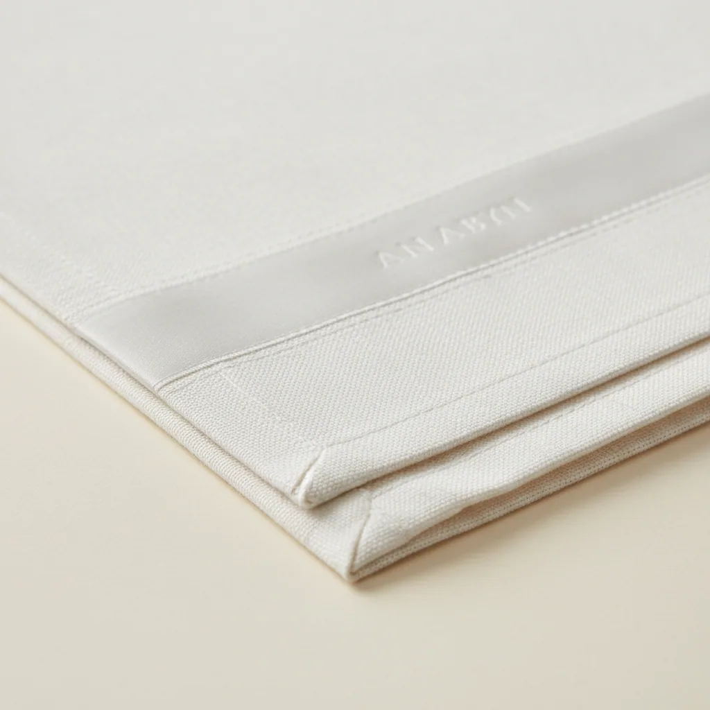 Hotel Bed Runner — Woven Jacquard & Plain - premium cotton fabric export India